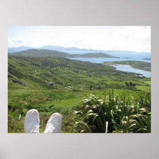 Póster Condado de Kerry, Irlanda