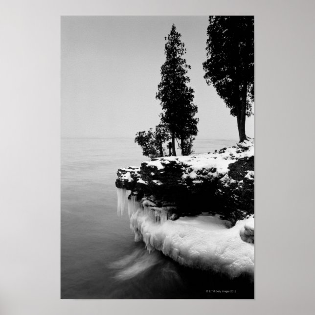 Póster Condado de la Puerta, Wisconsin (Frente)