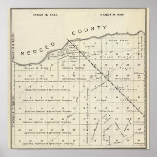 Póster Condado de Madera, California 2