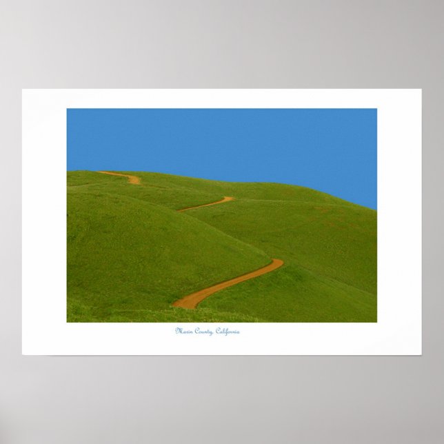 Póster Condado de Marin, California (Frente)