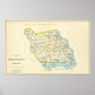 Póster Condado de Middlesex S