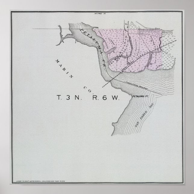 Póster Condado de Sonoma, California 13 (Frente)