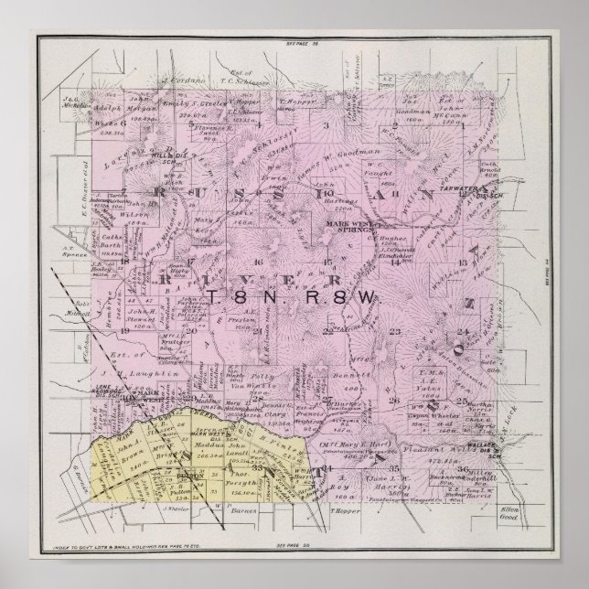 Póster Condado de Sonoma, California 24 (Frente)