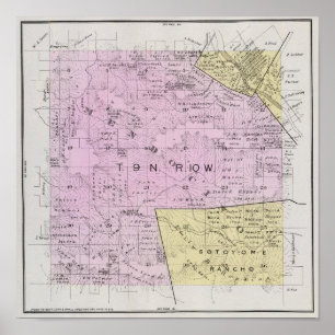 Póster Condado de Sonoma, California 33