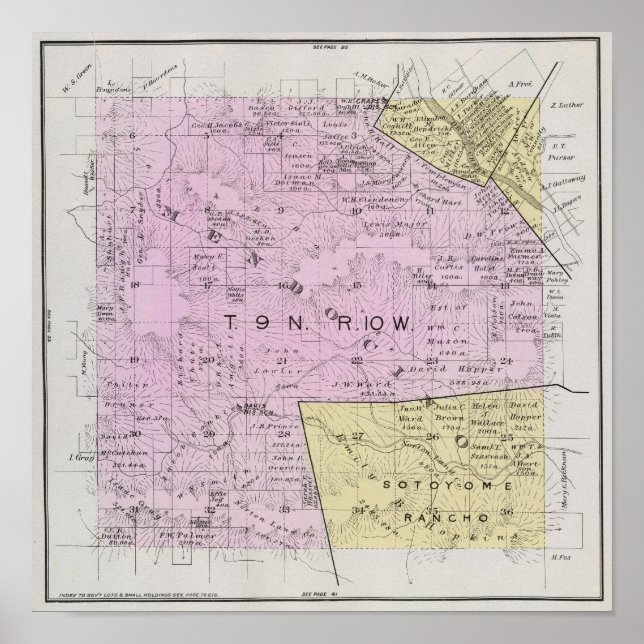 Póster Condado de Sonoma, California 33 (Frente)
