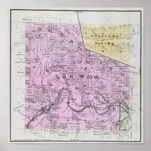Póster Condado de Sonoma, California 5 (Frente)