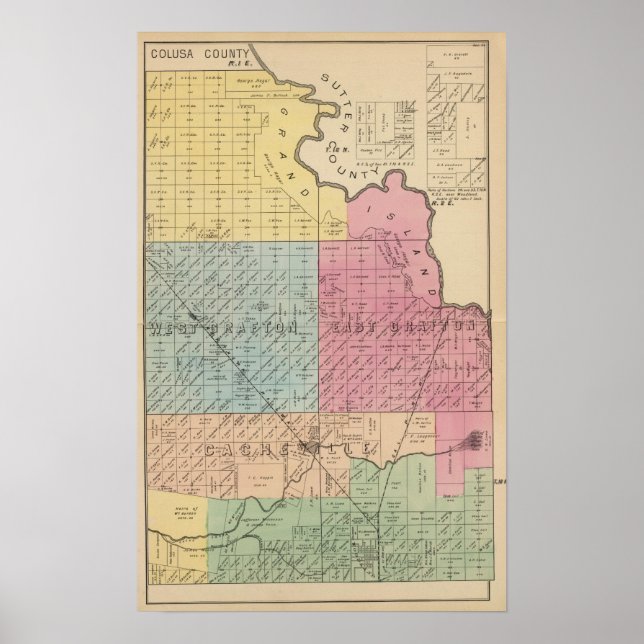 Póster Condado de Yolo 3 (Frente)