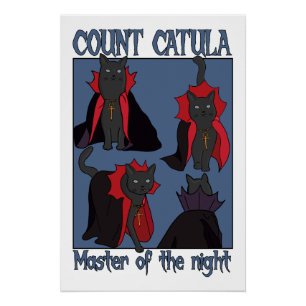 Póster Conde Catula Maestro de la Noche