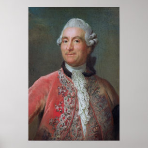 Póster Conde de Charles Gravier de Vergennes, 1771-74