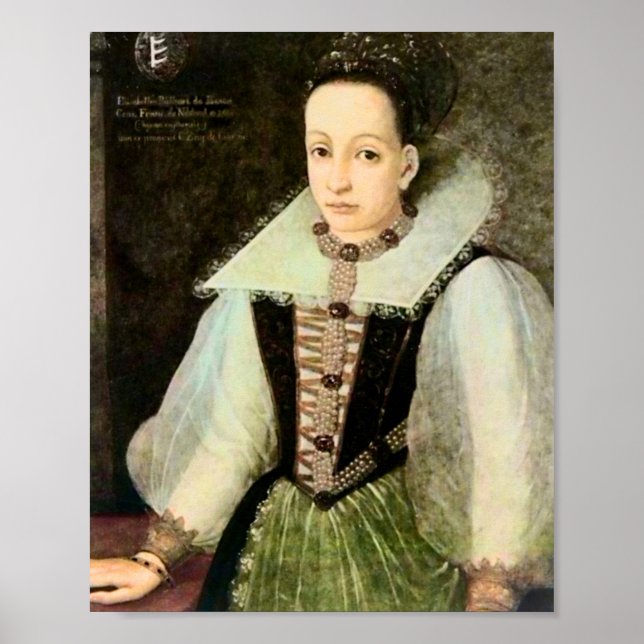 Póster Condesa de retratos Elizabeth Bathory (Frente)