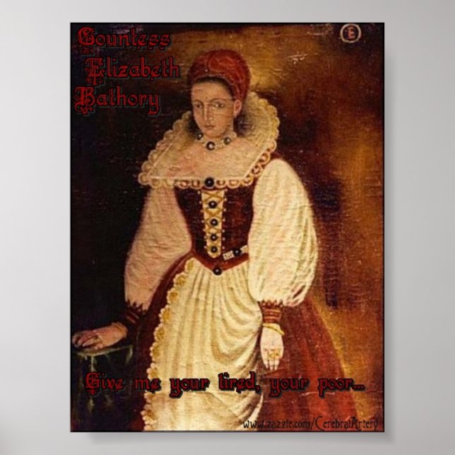 Póster Condesa Elizabeth Bathory-Dame tu cansada... (Frente)
