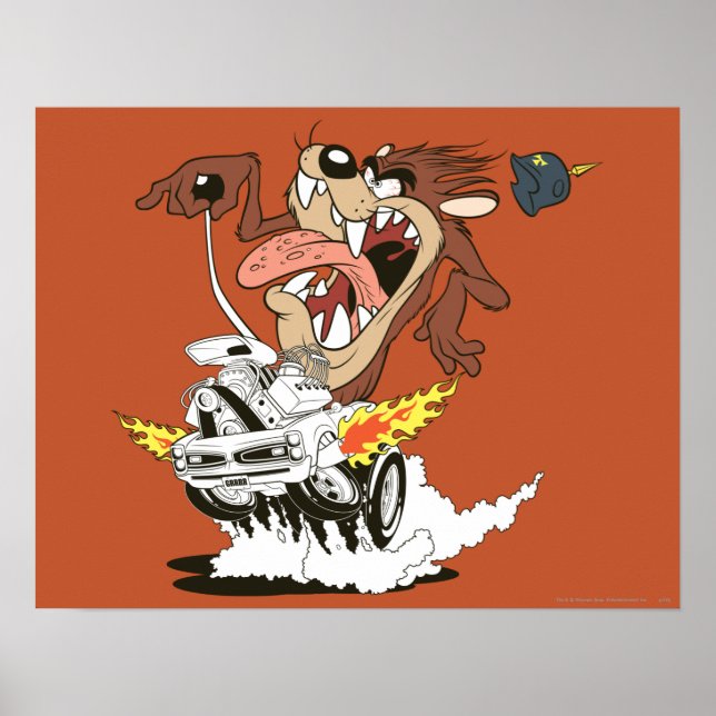 Póster Conducción curiosa TAZ™ (Frente)
