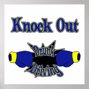 Póster Conducción en ebriedad