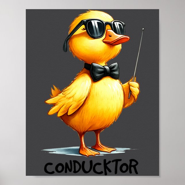 Póster Conductor, Funny Duck Quote  (Frente)