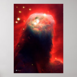 Póster Cone Nebula, NGC 2264 - Telescopio Espacial Hubble