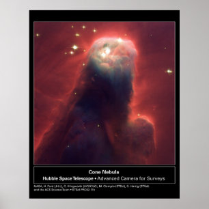 Póster Cone Nebula NGC 2264 Telescopio Hubble