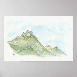 Póster Cone Peak Poster