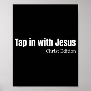 Póster Conecta Con La Edición De Jesucristo Cita De Fe Cr