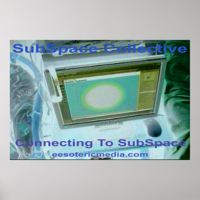 Póster "Conectando al subespacio" 90cm x 60cm (Frente)