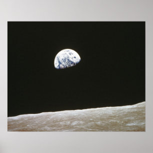 Póster Conecte a tierra de la luna 2