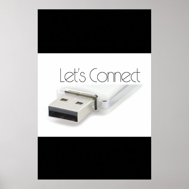 Póster Conectemos USB (Frente)