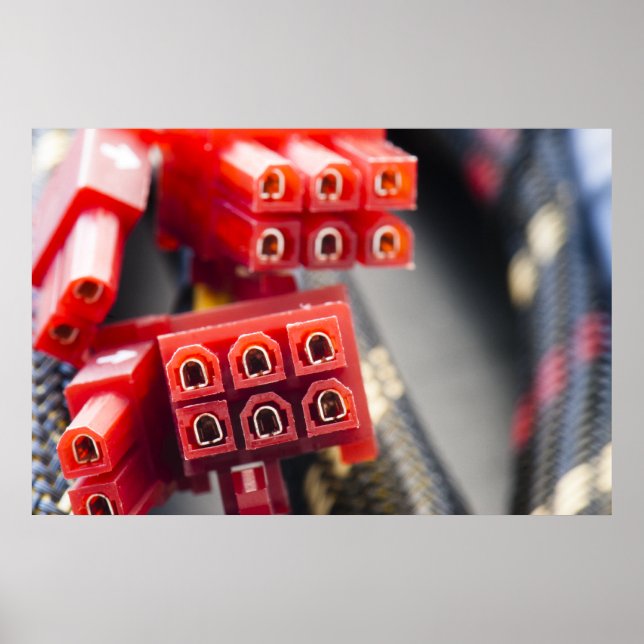 Póster Conector de cable de PC (Frente)