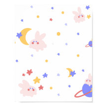 Conejito Lindo Bajo la Luna