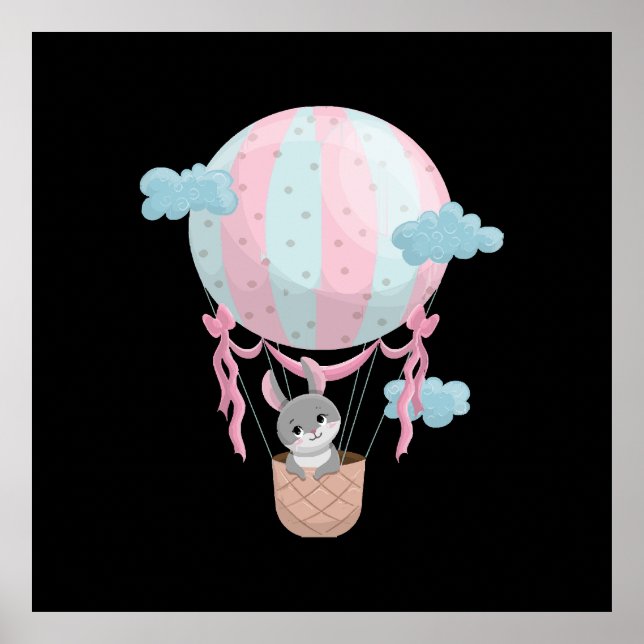 Póster Conejo de bebés (Frente)