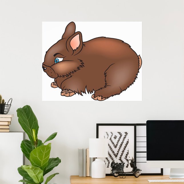 Póster Conejo de conejo pardo (Subido por el creador)