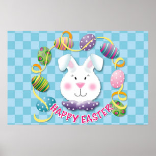Póster Conejo de Pascua