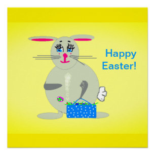Poster Conejo de Pascua