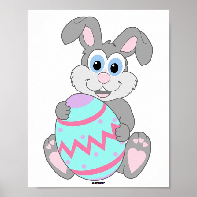 Póster Conejo de Pascua (Frente)