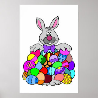 Póster Conejo de Pascua