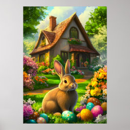 Póster Conejo de Pascua