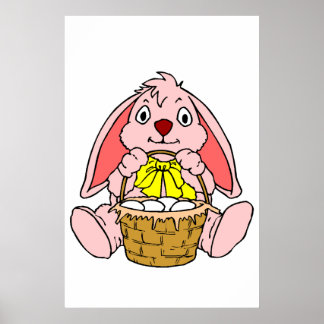 Póster Conejo de Pascua