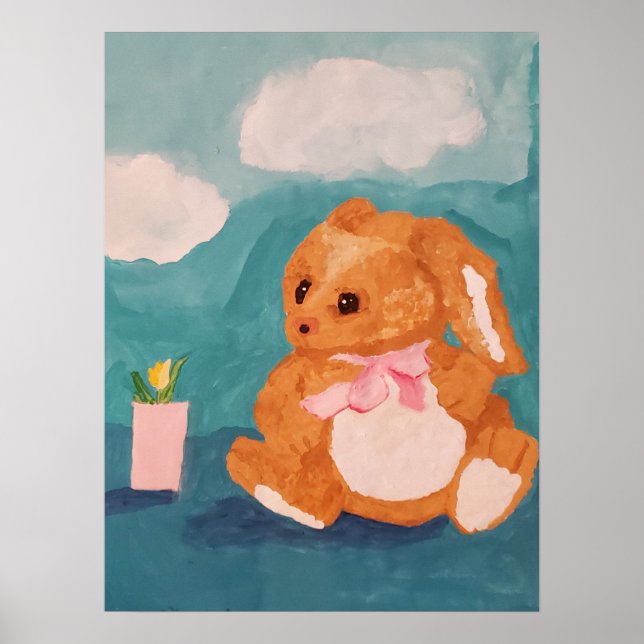 Póster Conejo de Pascua (Frente)