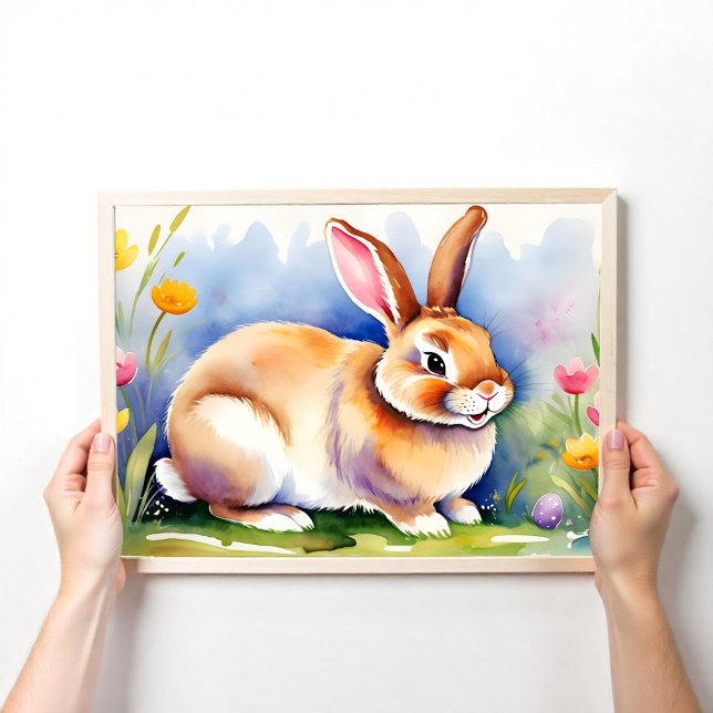 Póster Conejo feliz 2, Pascua (Subido por el creador)