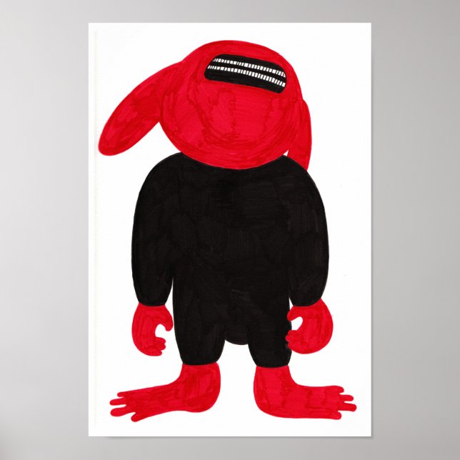 Póster Conejo gigante (Frente)