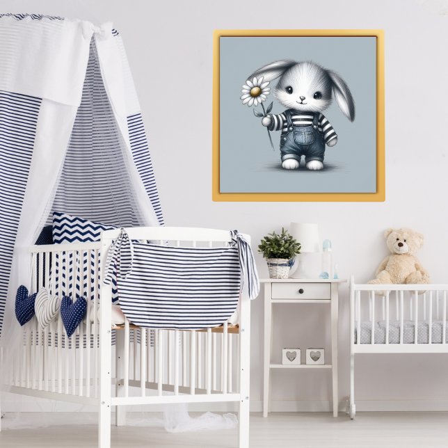 Póster Conejo Niño Caprichoso (Subido por el creador)