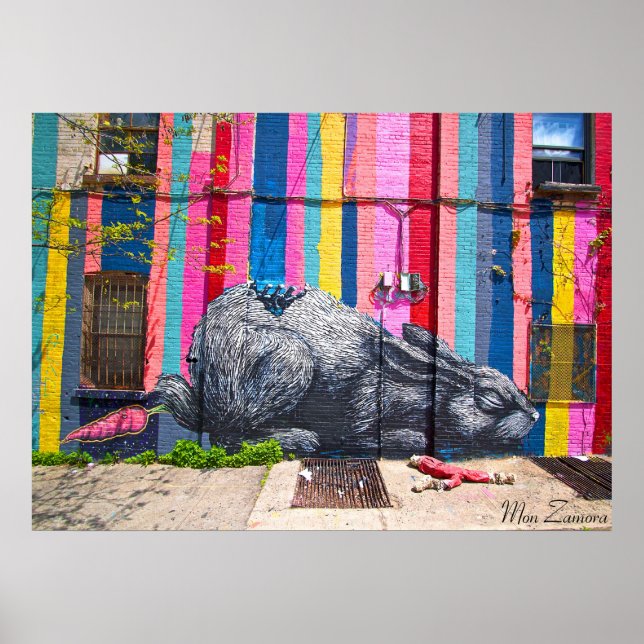 Póster Conejo, Poster (Frente)