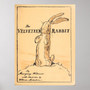 Póster Conejo Velveteen - Portada del libro