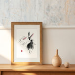 Póster Conejos acuarelas contienen riqueza jeroglífica<br><div class="desc">Conejos acuarelas Contiene Poster de riqueza jeroglífico</div>
