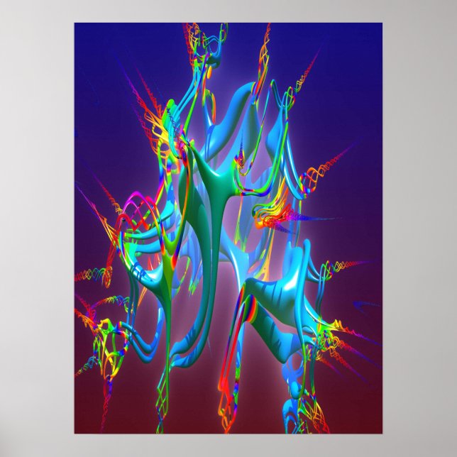 Póster Conexión de neuronas (Frente)