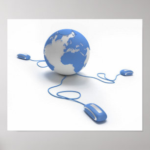 Póster Conexión mundial