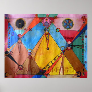Póster Conexiones, "CONEXIONES COSMIC"