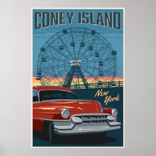 Póster Coney Island