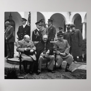 Póster Conferencia de Yalta
