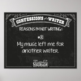 Póster Confesiones de un escritor: Razón #81