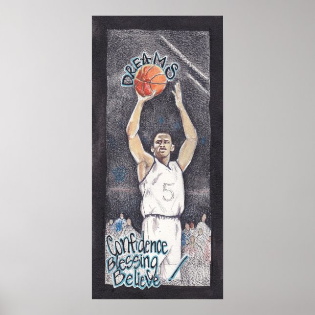 Póster ¡Confianza, bendiciones de sueños! (Frente)