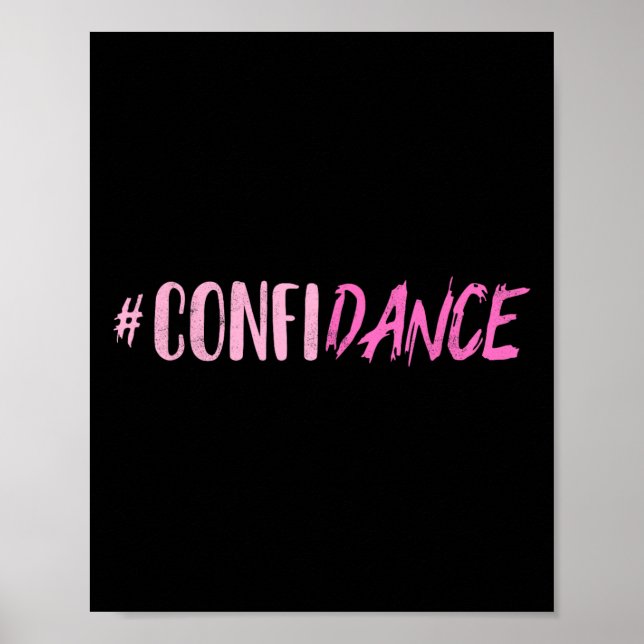 Póster Confianza - Danza - Para bailarinas - Motivati bai (Frente)